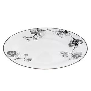4 Michael Aram Black Orchid Dinner Plates